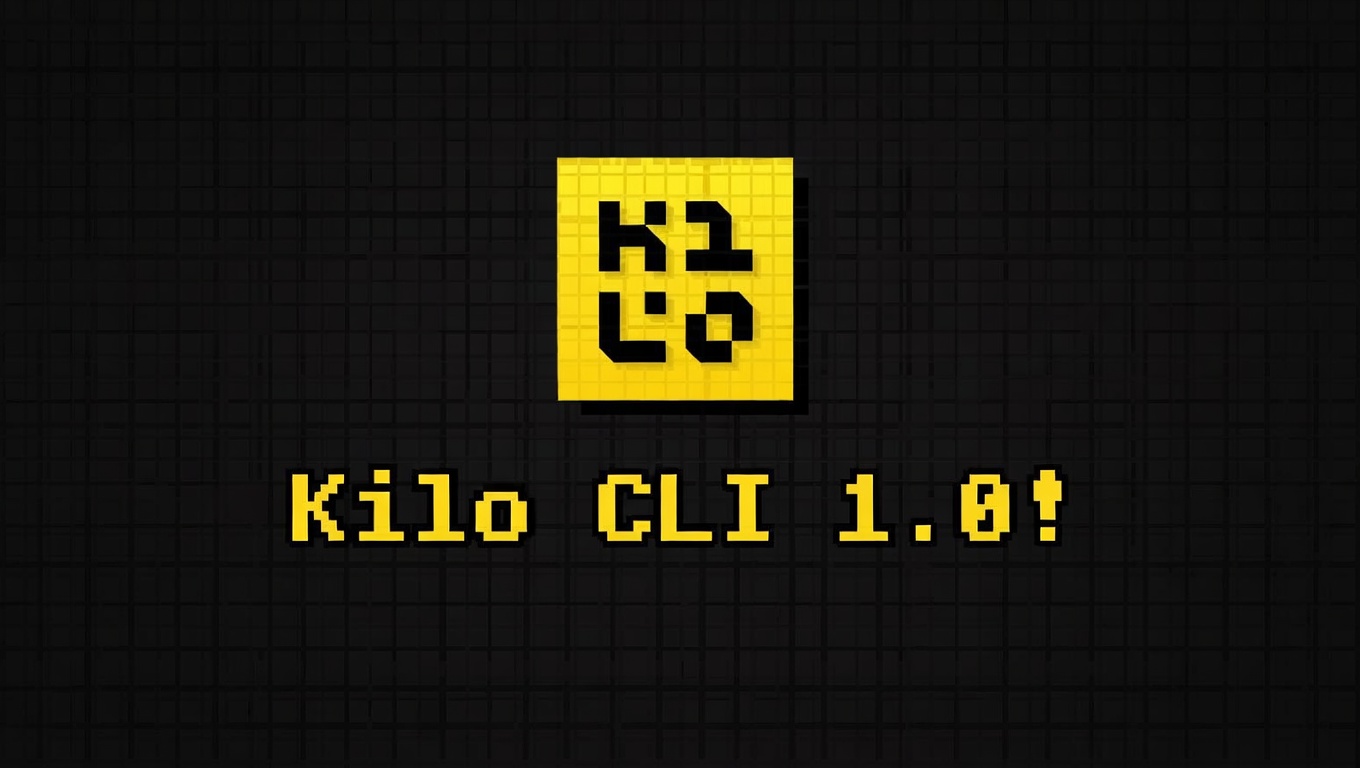 Kilo’s new CLI is here!